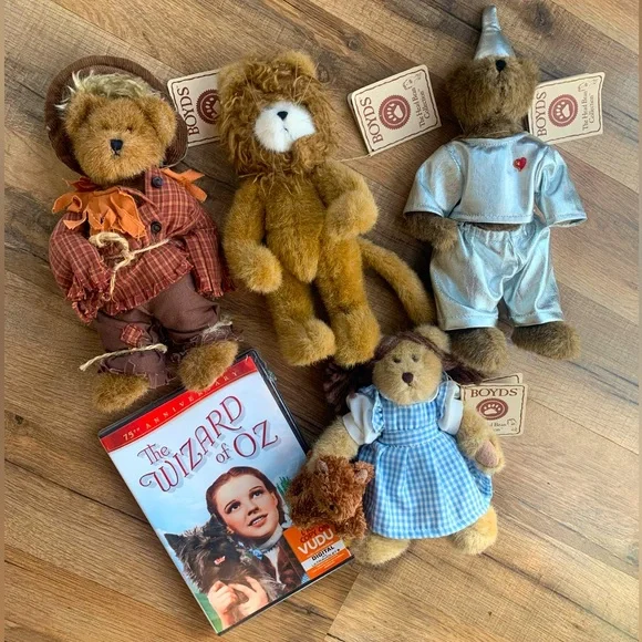Boyd’s Bears The Wizard of Oz Boyd’s Bears & DVD - Picture 1 of 13